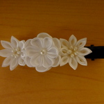 白いお花畑クリップ
