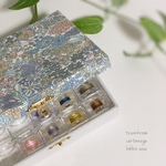 カッスィー様専用【オーダー】リバティ柄　ボビン収納ケース＜カルトナージュ＞