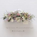 横型ガーランド　《お花畑のobjet》