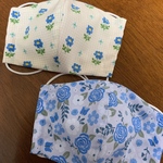 暑さ対策！薄手の子供用立体布マスク２枚セット