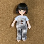 サロペット風パンツ　オビツ11 サイズ