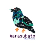 キッズサイズ　ちぎり絵Tシャツ　沖縄天然記念物　動物　カラスバト