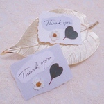 10枚セット/♡のユーカリthank youカード