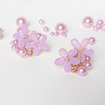 ラベンダーのピアス・イヤリング