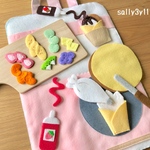 ままごとバッグ♡クレープ屋さん♬︎フェルトままごと