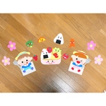 ⭐︎再販⭐︎ 壁面飾り 保育壁面 壁面 お弁当