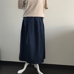 大島紬リメイクロングスカート