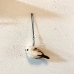 シマエナガのストラップ