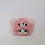 クマさんストラップ(クリーム白)