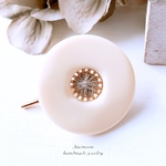 round ivory ponyhook 約37mm フック長さ約30mm 