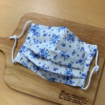 ＊再販⑤＊　♫送料無料♫夏用マスク　大人用シンプルマスク　コットン　プリーツマスク　【ノーズワイヤー入り】