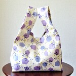 レジ袋型エコバッグ◎tree◎ランチバッグ◎コンビニ袋◎薬局袋◎マチたっぷり15㎝◎