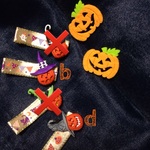ハロウィンベビー用ヘアクリップ