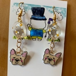 フレブルクリームピアス