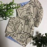 【接触冷感】猫の立体マスク