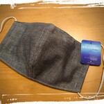 miyuchan1029様ご予約品 ダンガリー⭐メンズサイズ⭐真夏のマスク⭐アイスコットン⭐接触冷感⭐大人用手作り立体マスク⭐3層構造✨    