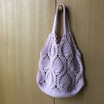 「再販」レトロなパイナップル模様の手提げバッグ