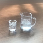 ミニチュア冷水ピッチャー大