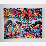 アートパネル   グラフィティアート  キャンバスパネル  ストリートアート