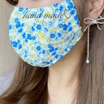 新作＊夏用マスク＊ハンドメイド＊インナーマスク＊マスク＊花柄マスク＊お洒落マスク