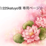 ☆225katuyo様 専用ページ☆
