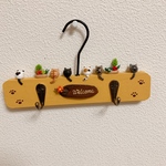 鍵掛けはねこだらけ