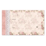 ＊宛名シール アンティーク花柄　30枚セット＊