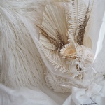 white bouquet パームリーフ