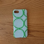 受注製作*ミナペルホネン*タンバリン*ライトブルー×ライトグリーン*mina perhonen*iPhoneケース*iPhoneカバー*スマホケース*スマホカバー