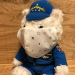 ブルーインパルス✈︎立体マスク