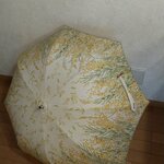 ミモザ柄の日傘