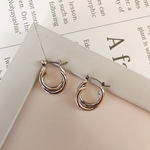 one touch 小さなサークルピアス/silver