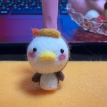 スズメ(マグネット入りマスコット)