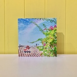 君に捧ぐ虹【18×18cm写真パネル・mizuphotoハンドメイド】