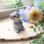 【あやね様専用ページ】おっちゃんこにゃんこ 陶人形/ 猫 置物 