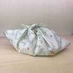 コンビニ弁当持ち帰り袋 北欧風 アイボリー