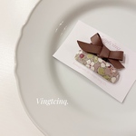 no.15 Ribbon hairclip× liberty