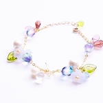 紫陽花ゼリーなブレスレット