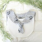 マリンセーラースタイ　防水　ダブルガーゼ　コットン　春　プレゼント　名入れ　ネーム　爽やか　　スタイ　男の子