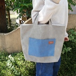 帆布　トートバッグ　