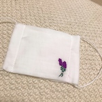 花刺繍マスク