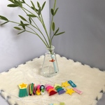 フェルトの小さな七夕笹飾り（セルフ型）