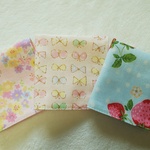 ミニガーゼハンカチ３枚セット（１６×１６）