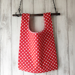 大人かわいい    エコバッグ    ダブルドット    Eco bag