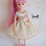 リカちゃんサイズ＊ドールドレス＊225