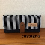 長財布＊デニム×ヒッコリー2