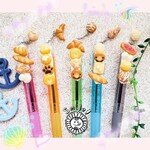 ミニチュアパン♡　デコボールペン5本セット 