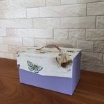 《SALE》カルトナージュのマスクケース♡butterfly♡イギリス製