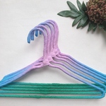 グラデーションハンガー　green〜purple Bタイプ