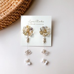 （ピアス）mini  Flower motif
